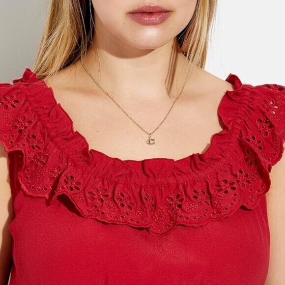 COACH Signature C Charm Necklace NWT - Picture 2 of 4